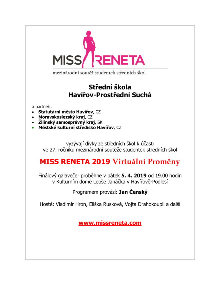 Miss RENETA 2019