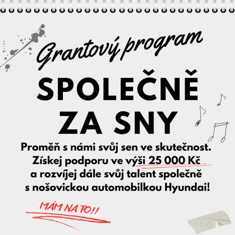 Grantový program – Společně za sny