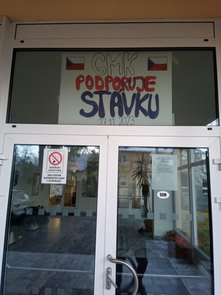 GMK nestávkuje, ale stávku podporuje!