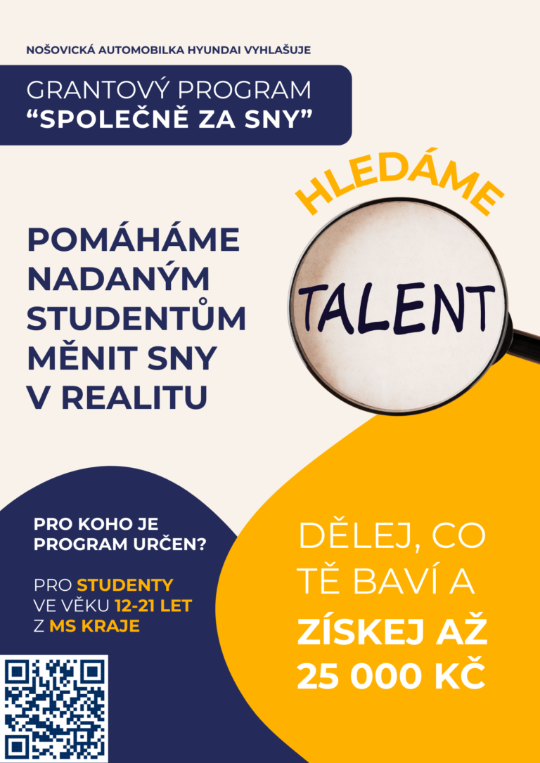 Otevření grantového programu „Společně za sny“